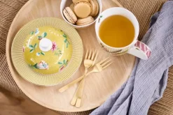 Pip Studio La Majorelle Botervloot Rond Geel Clearance