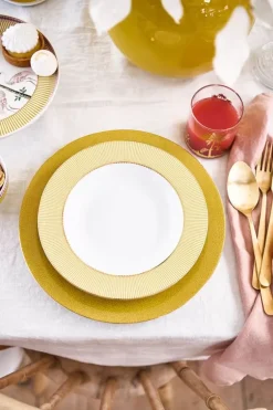 Pip Studio La Majorelle Diep Bord 21.5Cm Geel Best