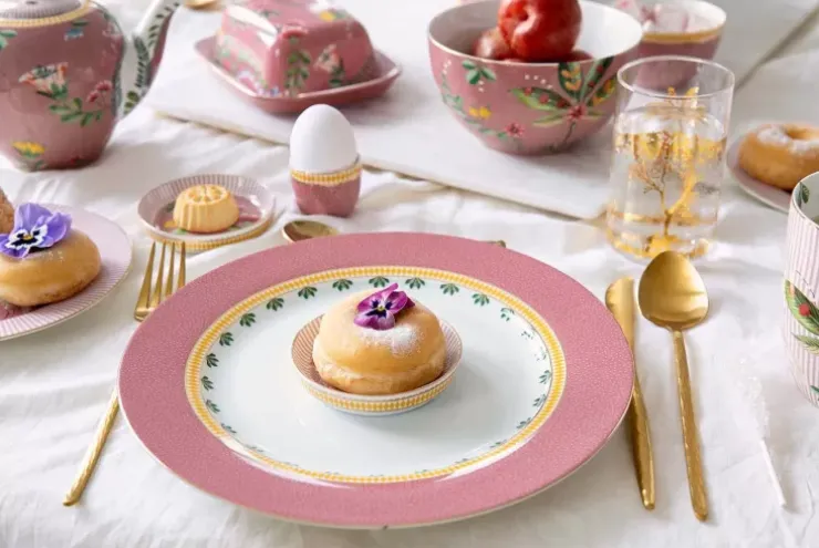 Pip Studio La Majorelle Dinerbord Roze 26,5 Cm