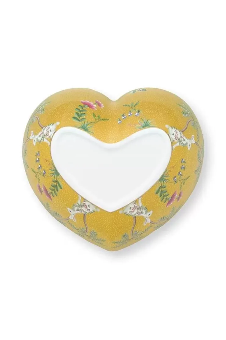 Pip Studio La Majorelle Grote Serveerschaal Hart Geel Sale