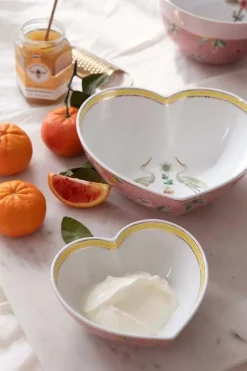 Pip Studio La Majorelle Grote Serveerschaal Hart Roze Outlet