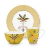 Pip Studio La Majorelle Ontbijt Set/3 Geel Best