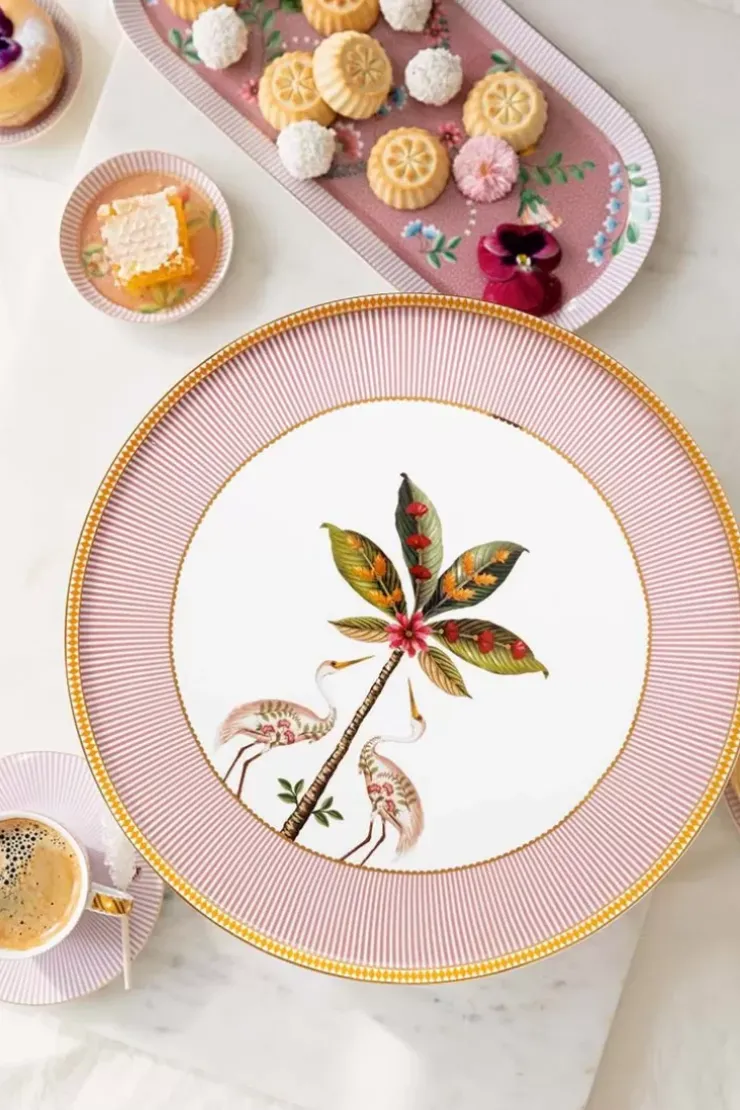 Pip Studio La Majorelle Rechthoekige Taartplateau Roze