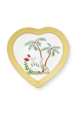 Pip Studio La Majorelle Set/2 Hartvormige Borden Geel Sale