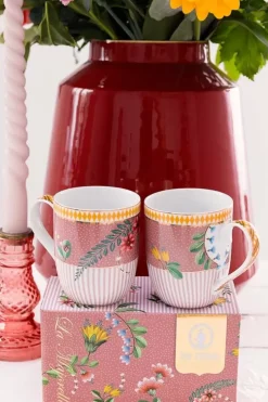 Pip Studio La Majorelle Set/2 Mokken Klein Roze Best