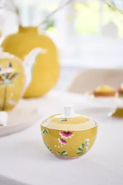 Pip Studio La Majorelle Suikerpot Geel Hot