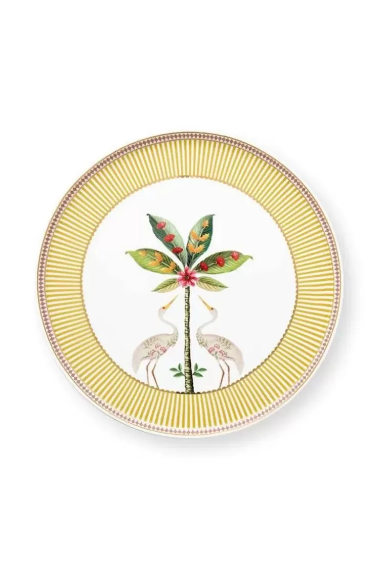 Pip Studio La Majorelle Taartplateau Klein Geel Clearance