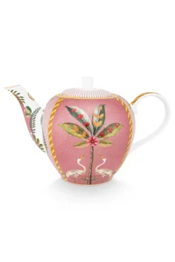 Pip Studio La Majorelle Theepot Groot Roze Best
