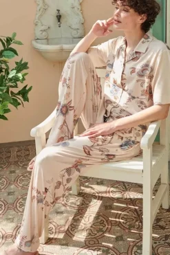 Pip Studio Lange Broek Cece Fiore Wit Clearance