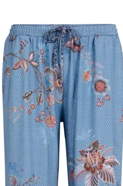 Pip Studio Lange Broek Cece Fiore Blauw