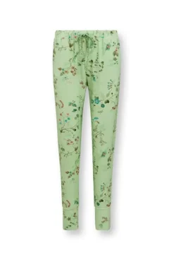 Pip Studio Lange Broek Kawai Flower Licht Groen Discount