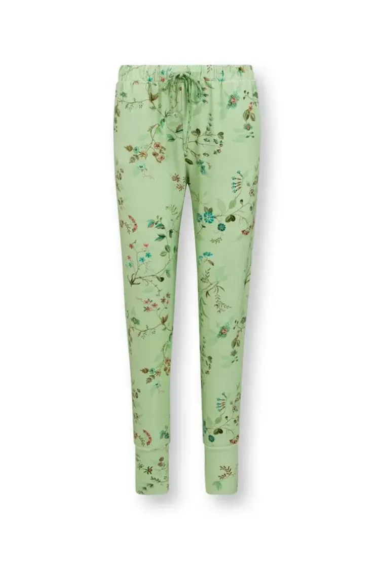 Pip Studio Lange Broek Kawai Flower Licht Groen Discount