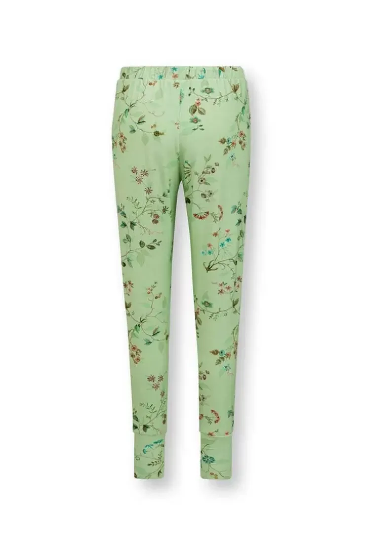 Pip Studio Lange Broek Kawai Flower Licht Groen Discount