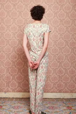 Pip Studio Lange Broek Primavera Wit Online