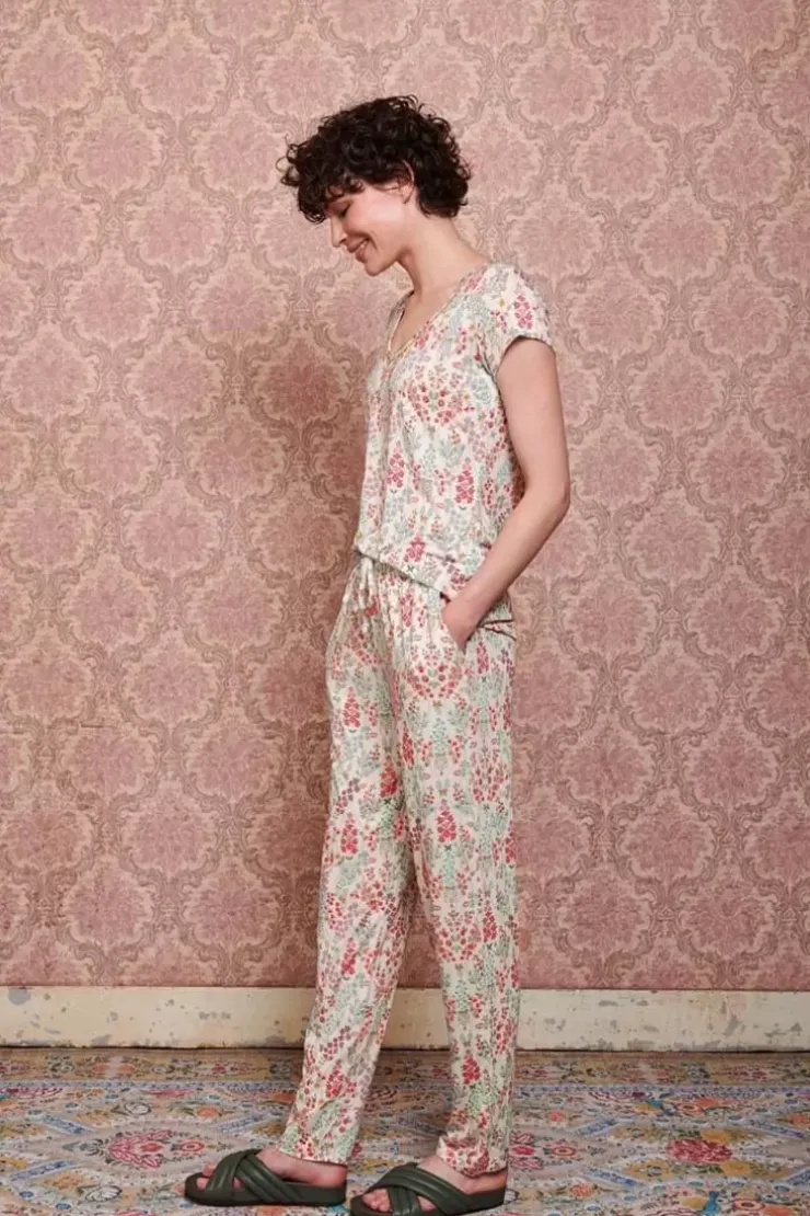 Pip Studio Lange Broek Primavera Wit Online