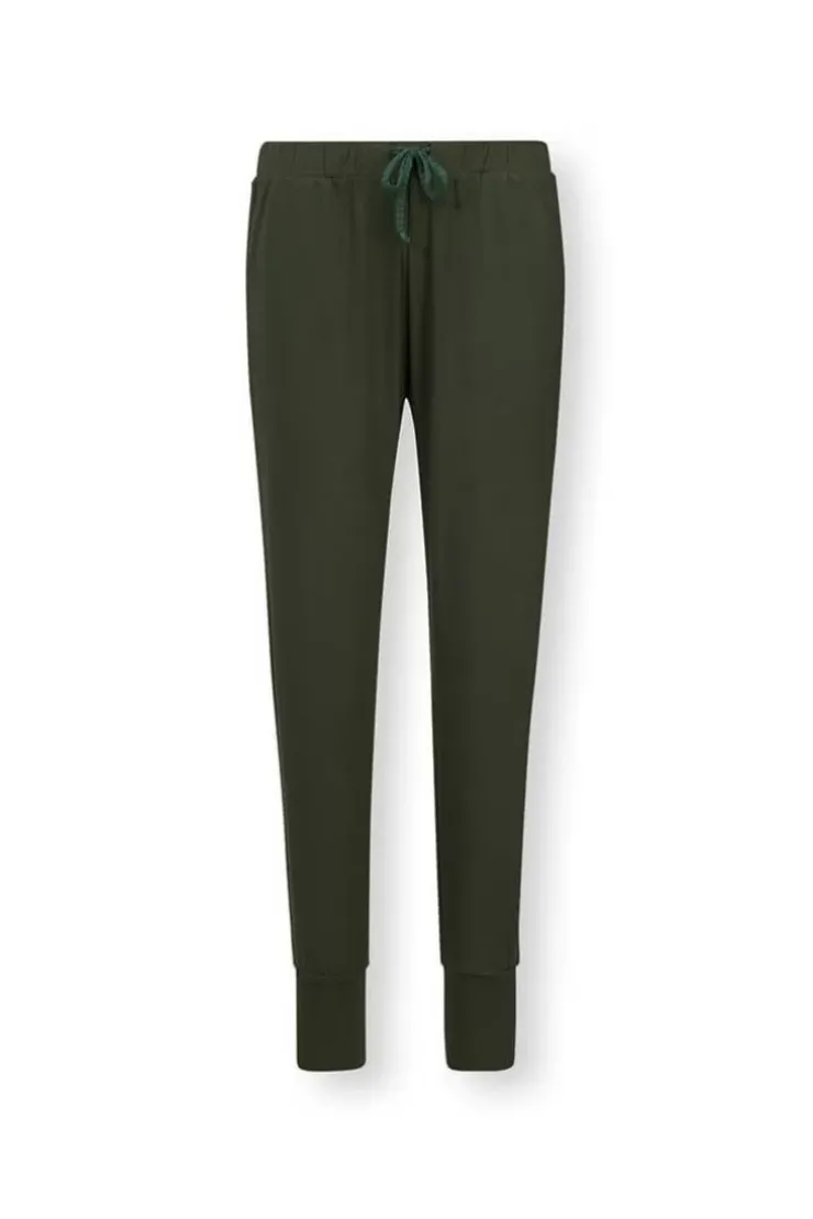 Pip Studio Lange Broek Solid Groen Discount