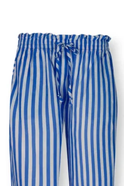 Pip Studio Lange Broek Sumo Stripe Blauw Online