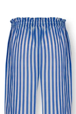 Pip Studio Lange Broek Sumo Stripe Blauw Online