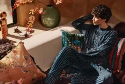 Pip Studio Lange Broek Sumo Stripe Donker Blauw Best