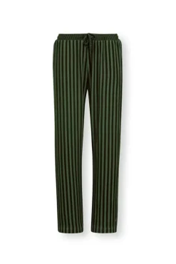 Pip Studio Lange Broek Sumo Stripe Donker Groen Sale