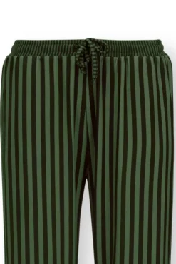 Pip Studio Lange Broek Sumo Stripe Donker Groen Sale