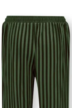 Pip Studio Lange Broek Sumo Stripe Donker Groen Sale