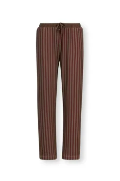 Pip Studio Lange Broek Sumo Stripe Terra Rood