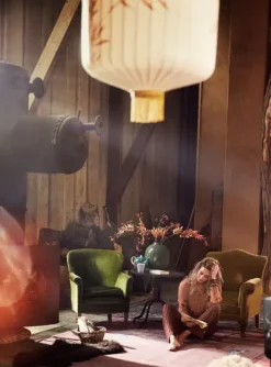 Pip Studio Lange Broek Sumo Stripe Terra Rood