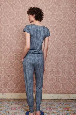 Pip Studio Lange Broek Tegola Blauw Discount