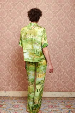 Pip Studio Lange Broek Toscana Groen Sale