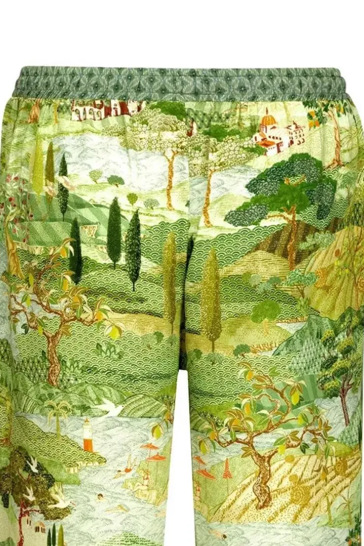 Pip Studio Lange Broek Toscana Groen Sale