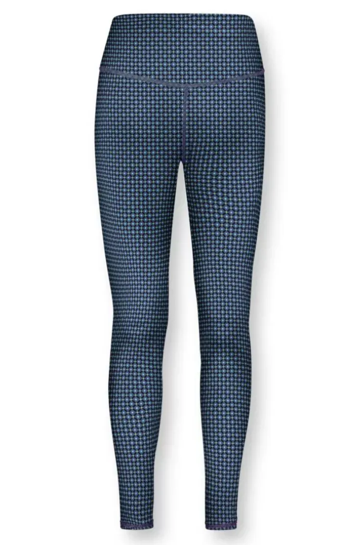 Pip Studio Lange Sportlegging Cross Stitch Blauw Sale