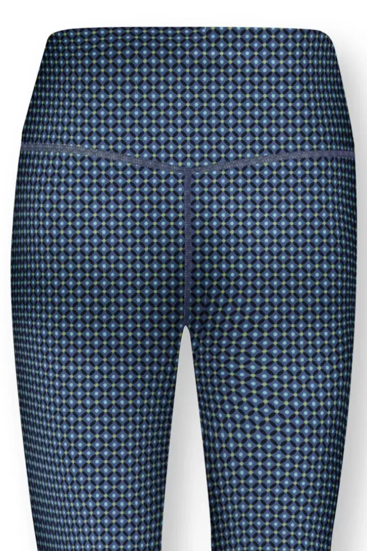 Pip Studio Lange Sportlegging Cross Stitch Blauw Sale