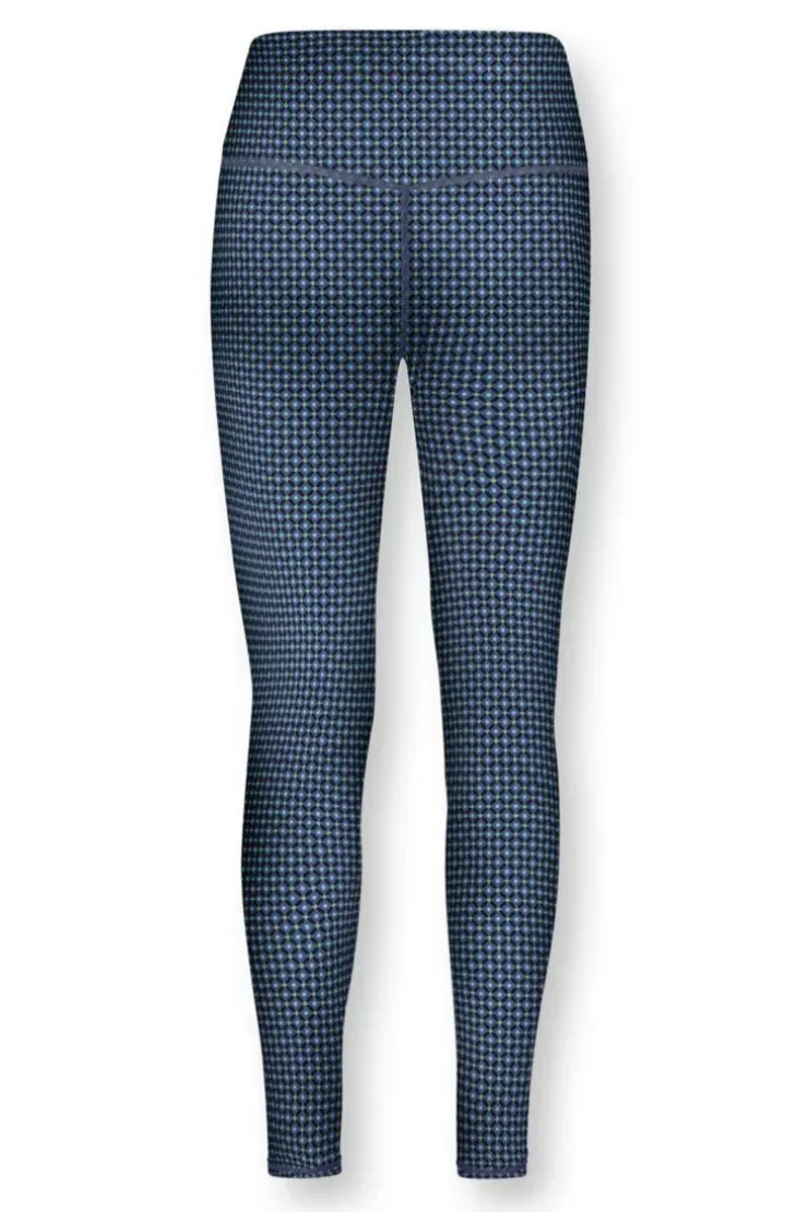 Pip Studio Lange Sportlegging Cross Stitch Blauw Sale
