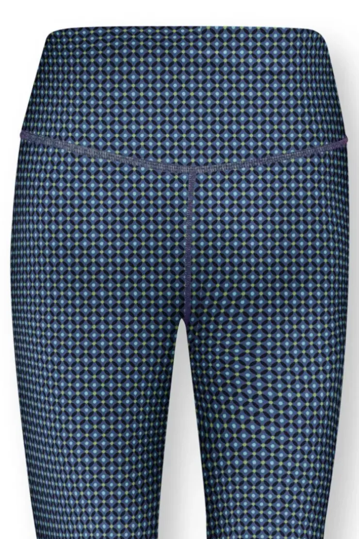 Pip Studio Lange Sportlegging Cross Stitch Blauw Sale