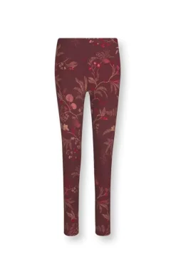 Pip Studio Lange Sportlegging Isola Donker Rood Sale