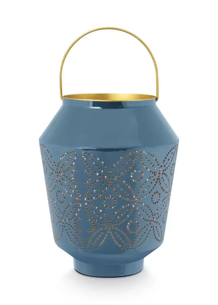 Pip Studio Lantaarn Geemailleerd 29 Cm Blauw Sale
