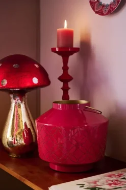 Pip Studio Lantaarn Geemailleerd 22 Cm Roze Outlet