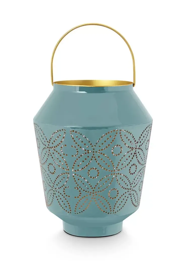 Pip Studio Lantaarn Geemailleerd Donker 29 Cm Groen