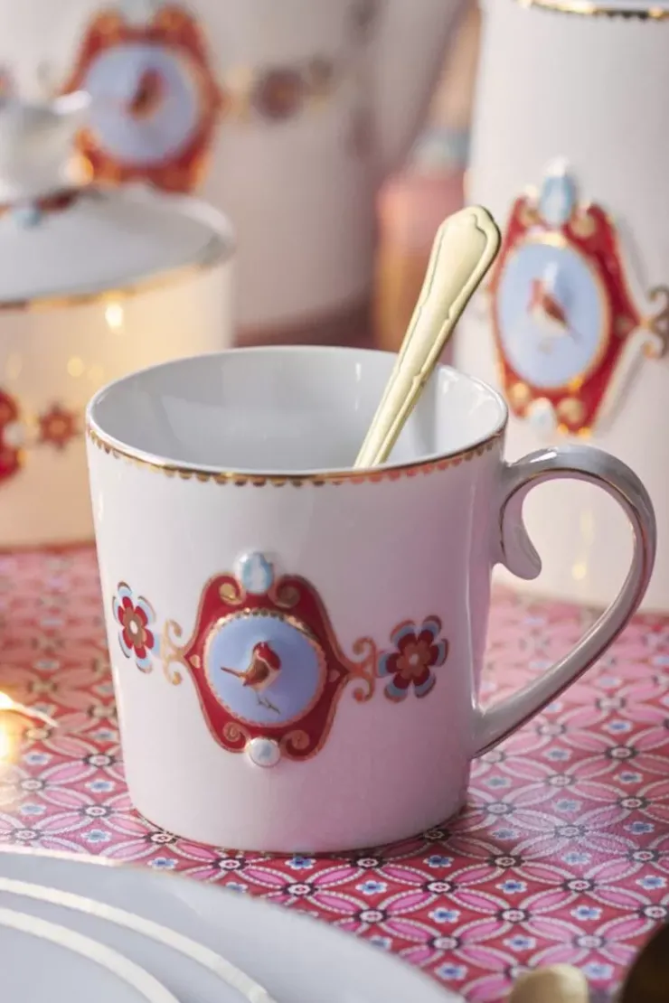 Pip Studio Love Birds Ontbijtset/7 Wit Best