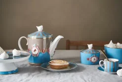 Pip Studio Love Birds Theepot Medium Blauw/Khaki Multi Discount