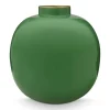 Pip Studio Metalen Vaas 23 Cm Groen Best