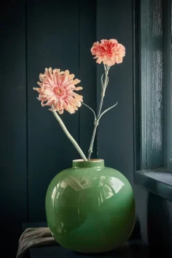 Pip Studio Metalen Vaas 23 Cm Groen Best