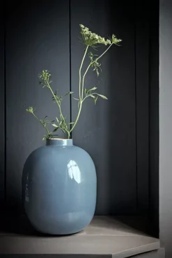 Pip Studio Metalen Vaas 32 Cm Blauw Clearance