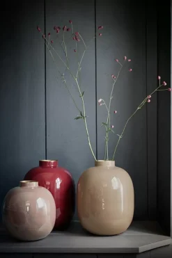 Pip Studio Metalen Vaas 32Cm Khaki Sale