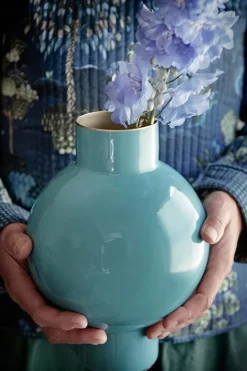 Pip Studio Metalen Vaas 24Cm Groen Online