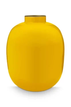 Pip Studio Metalen Vaas 32Cm Geel Online
