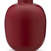 Pip Studio Metalen Vaas Donker 32Cm Rood Discount