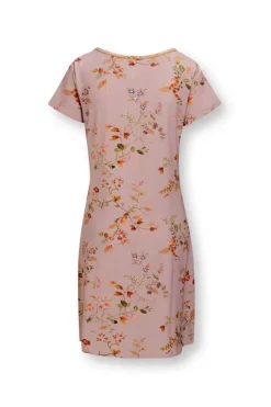 Pip Studio Nachthemd Korte Mouw Kawai Flower Licht Roze Discount