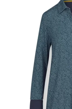 Pip Studio Nachthemd Lange Mouw Leafy Dots Blauw New